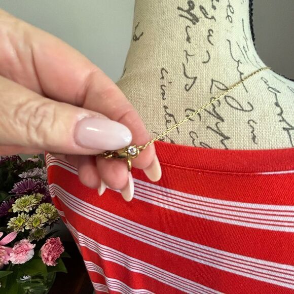 J.Crew Giraffe Charm Necklace - Picture 5 of 6